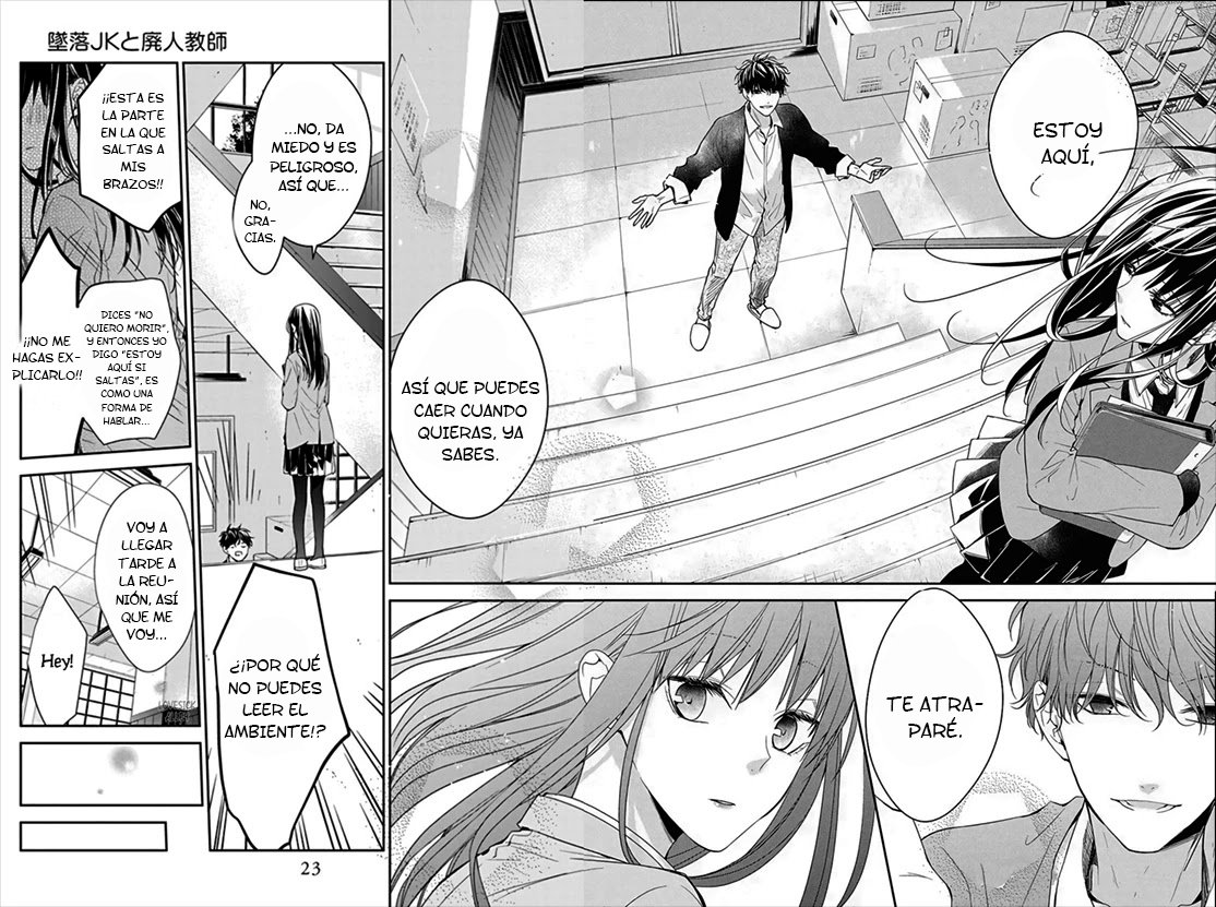 Tsuiraku JK to Haijin Kyoushi Capitulo 33 página 21