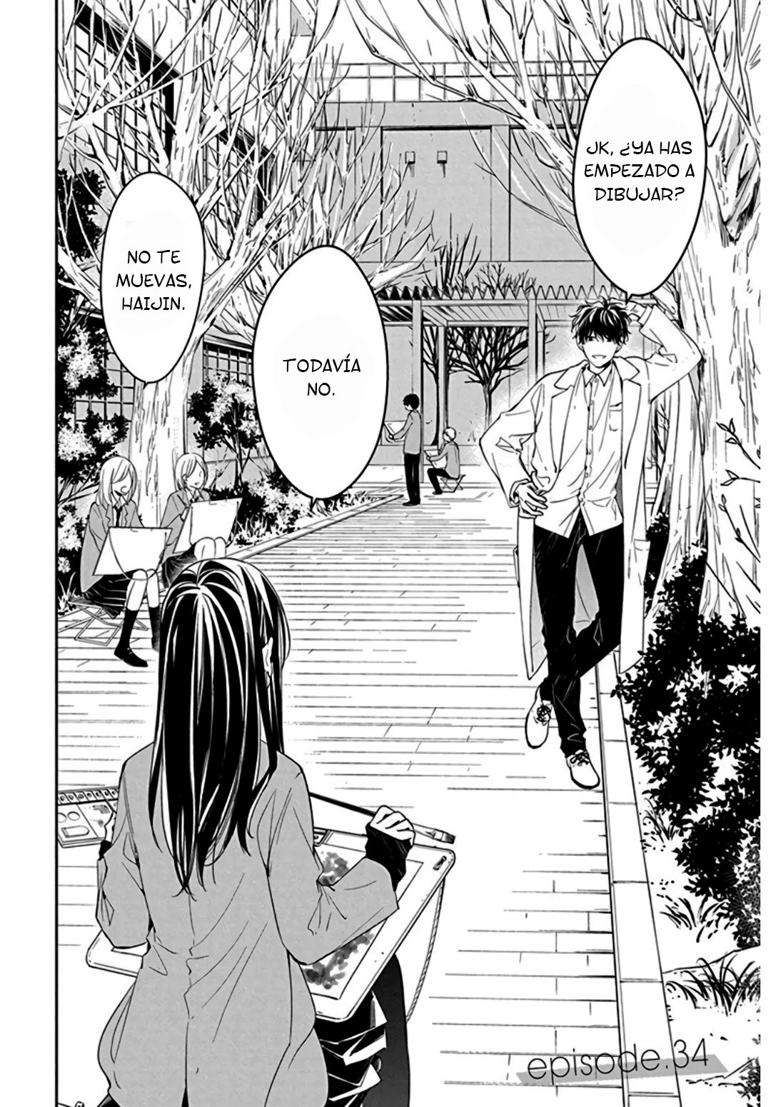 Tsuiraku JK to Haijin Kyoushi Capitulo 34 página 3