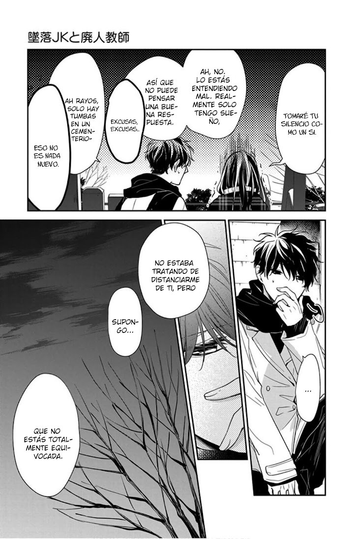 Tsuiraku JK to Haijin Kyoushi Capitulo 43 página 18