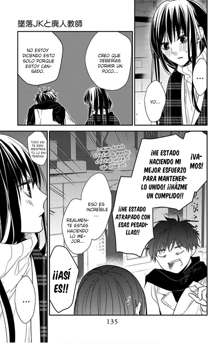 Tsuiraku JK to Haijin Kyoushi Capitulo 43 página 22