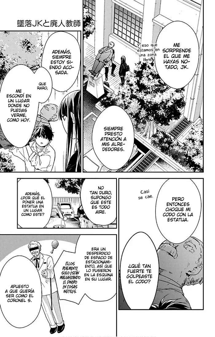 Tsuiraku JK to Haijin Kyoushi Capitulo 50 página 6