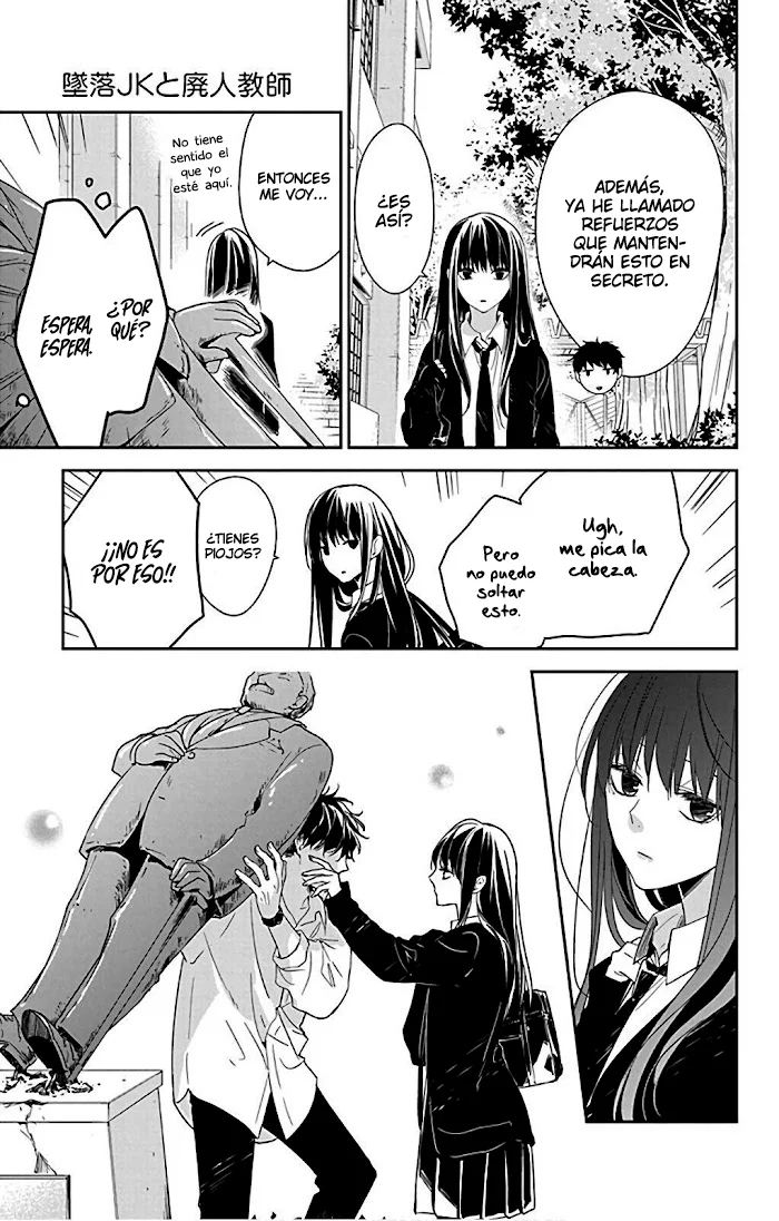 Tsuiraku JK to Haijin Kyoushi Capitulo 50 página 8