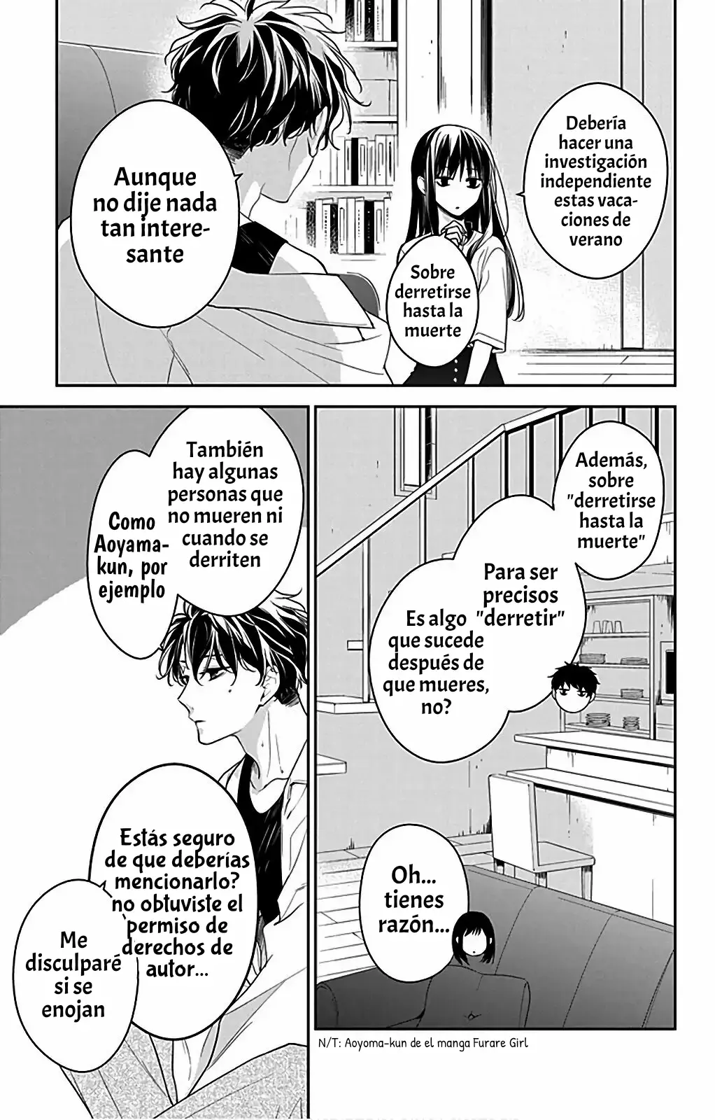 Tsuiraku JK to Haijin Kyoushi Capitulo 54.5 página 8