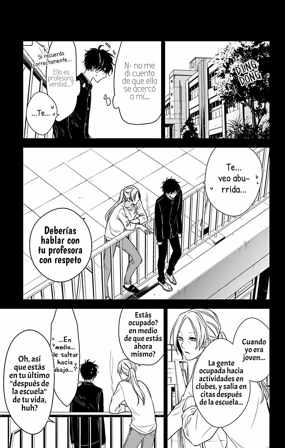 Tsuiraku JK to Haijin Kyoushi Capitulo 55 página 6