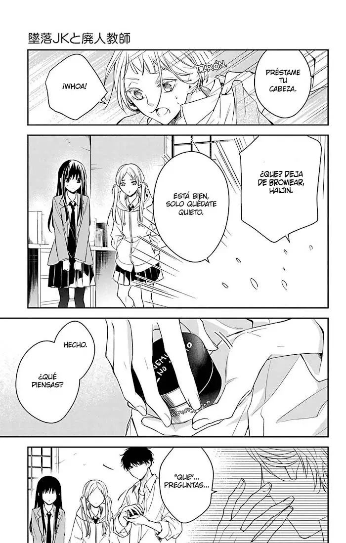 Tsuiraku JK to Haijin Kyoushi Capitulo 60 página 18