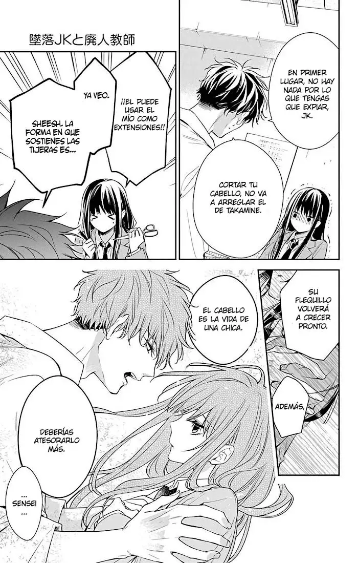 Tsuiraku JK to Haijin Kyoushi Capitulo 60 página 8