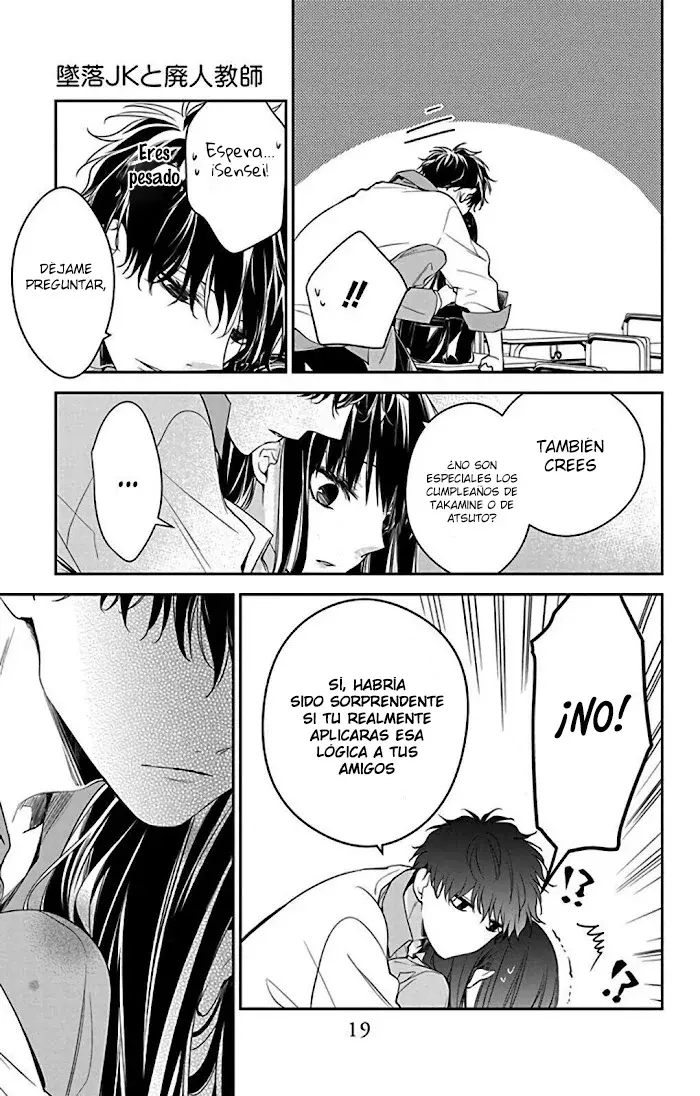 Tsuiraku JK to Haijin Kyoushi Capitulo 61 página 20