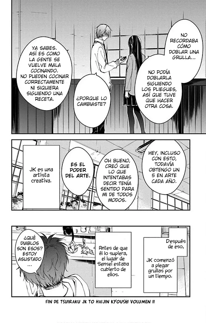 Tsuiraku JK to Haijin Kyoushi Capitulo 65 página 27