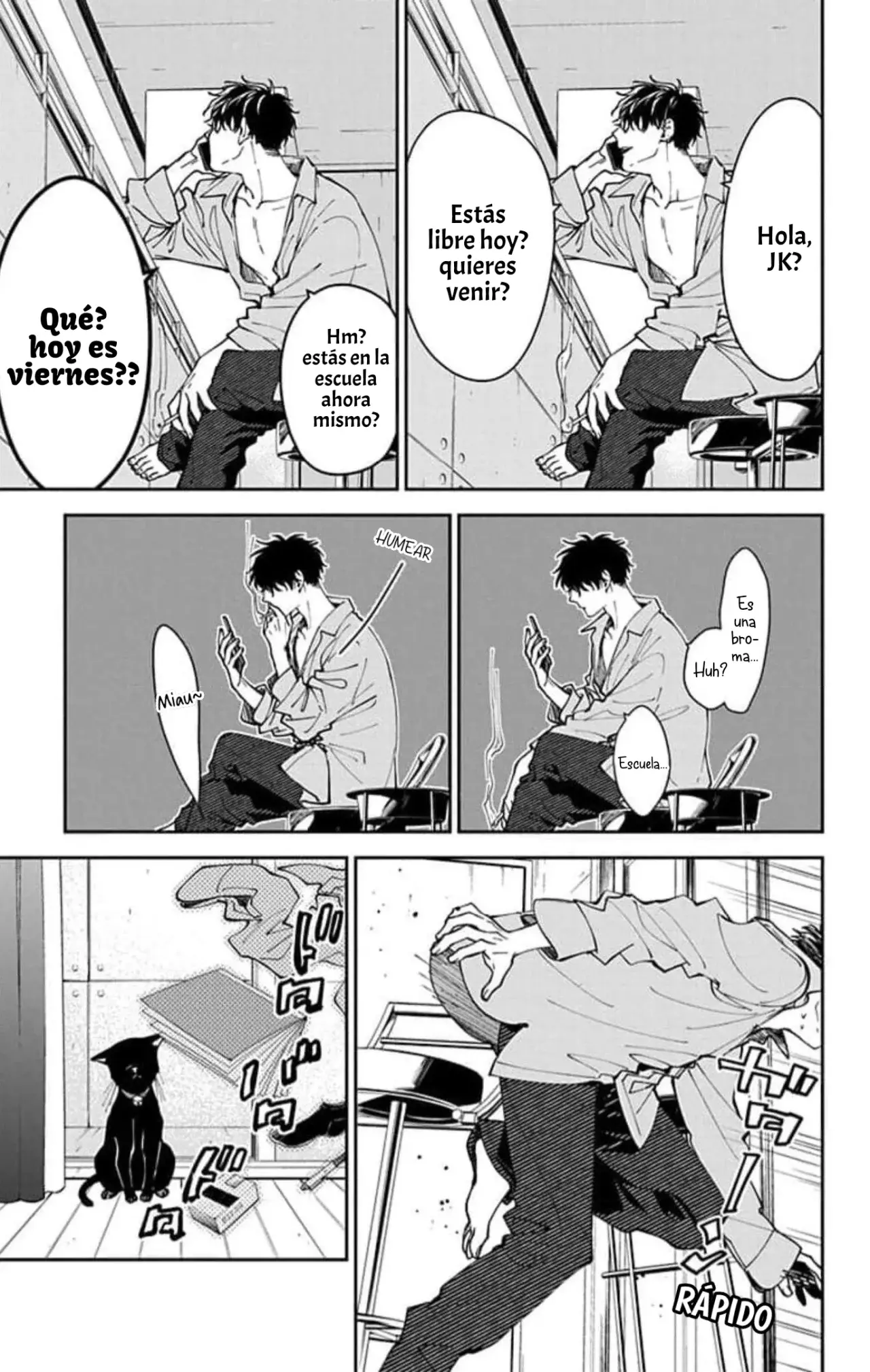 Tsuiraku JK to Haijin Kyoushi Capitulo 71.5 página 7