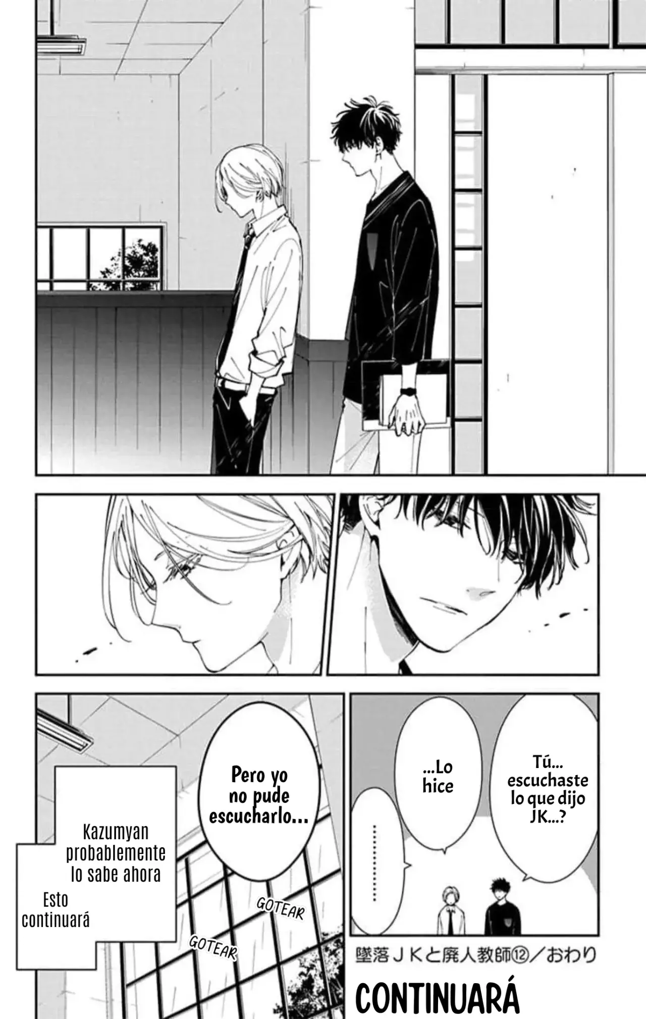 Tsuiraku JK to Haijin Kyoushi Capitulo 71 página 27
