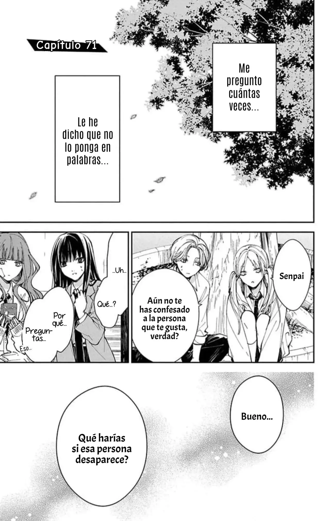 Tsuiraku JK to Haijin Kyoushi Capitulo 71 página 3