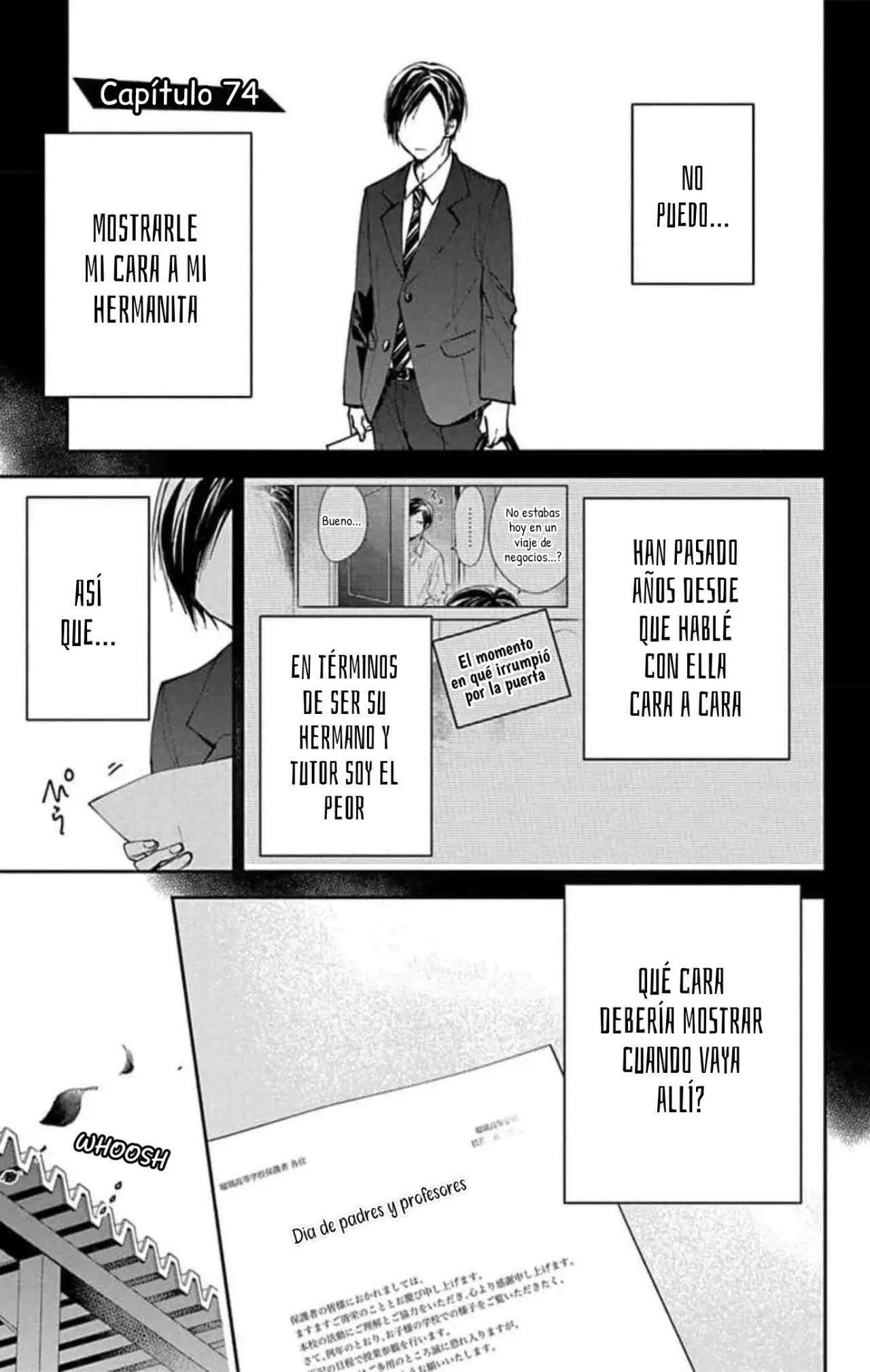 Tsuiraku JK to Haijin Kyoushi Capitulo 74 página 3