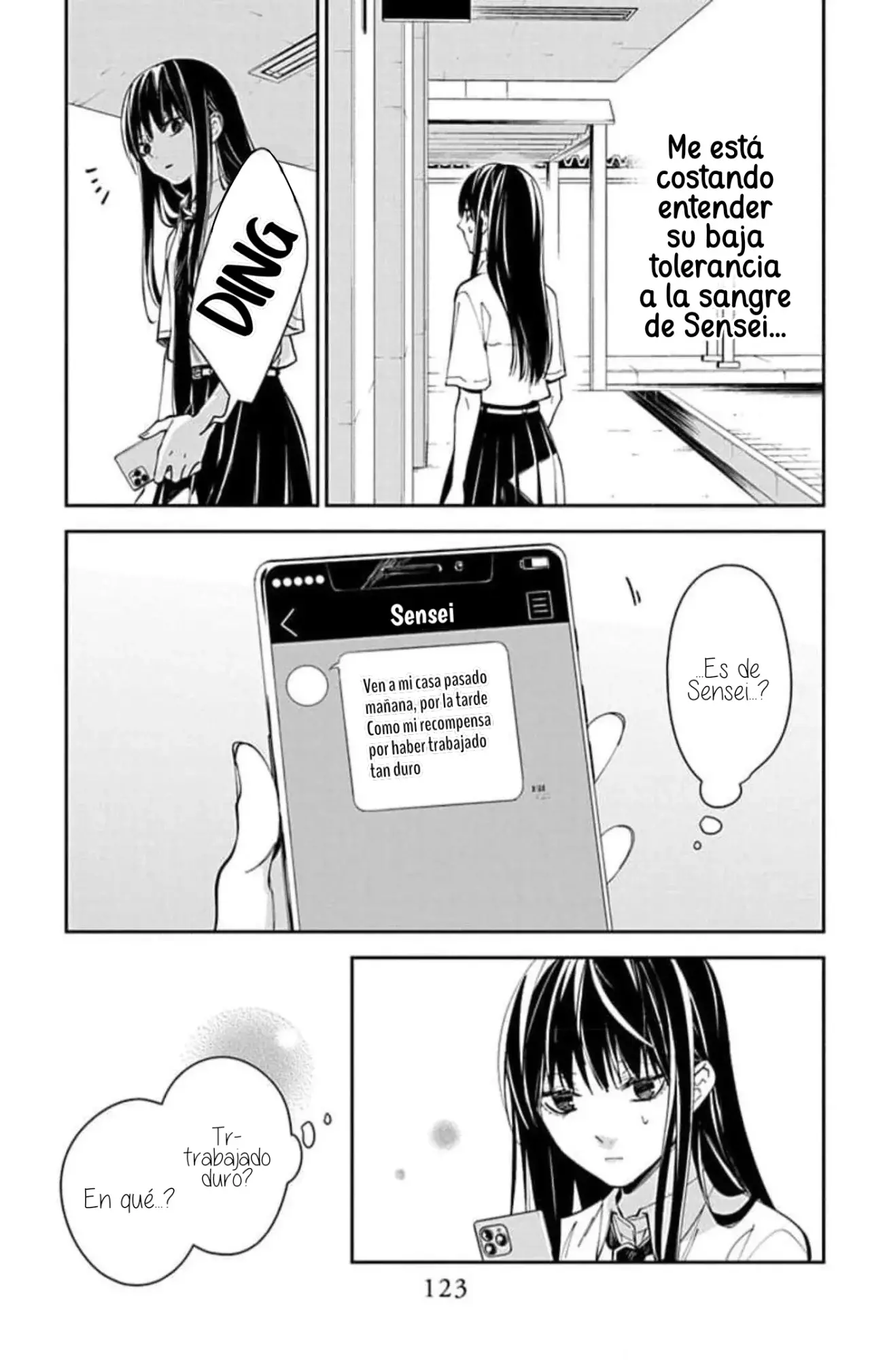 Tsuiraku JK to Haijin Kyoushi Capitulo 76 página 19