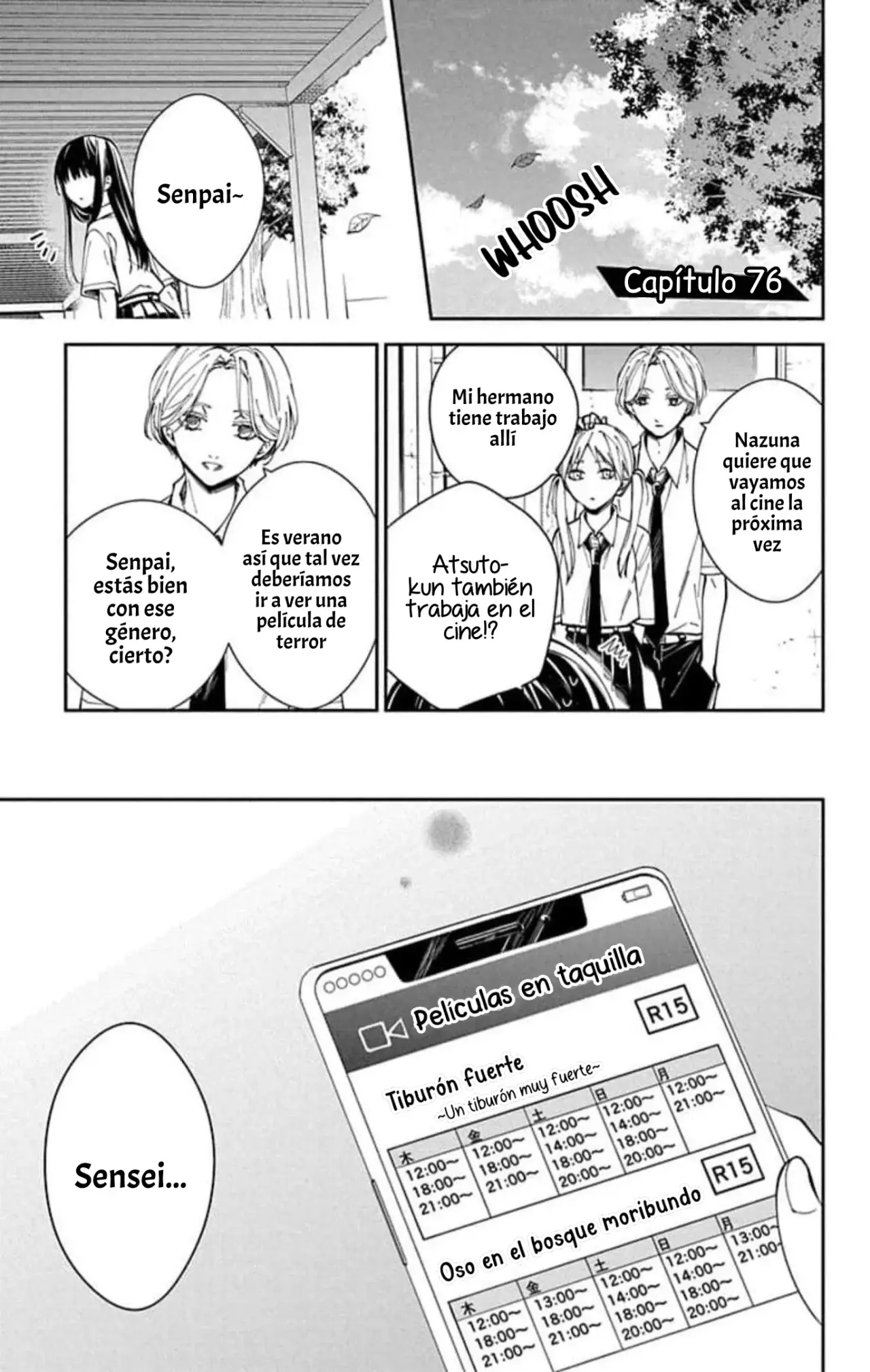 Tsuiraku JK to Haijin Kyoushi Capitulo 76 página 3