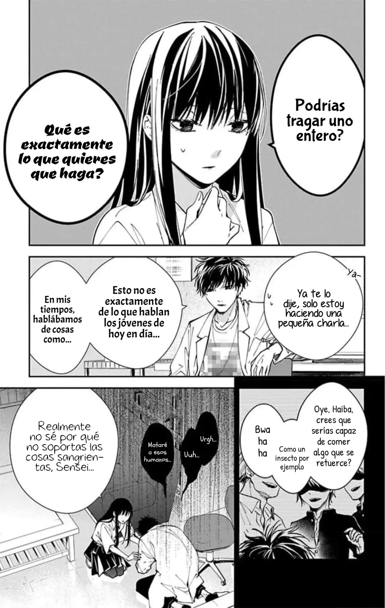 Tsuiraku JK to Haijin Kyoushi Capitulo 76 página 9