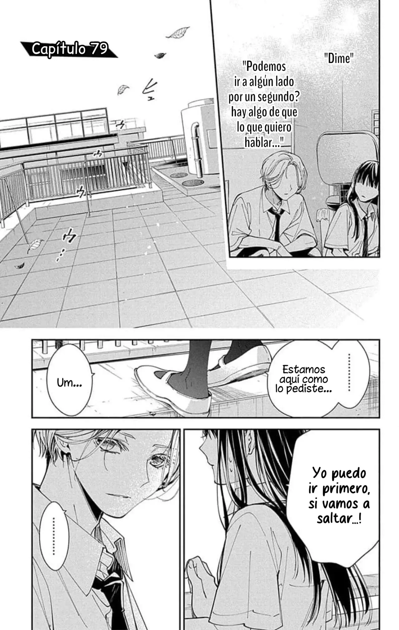 Tsuiraku JK to Haijin Kyoushi Capitulo 79 página 3