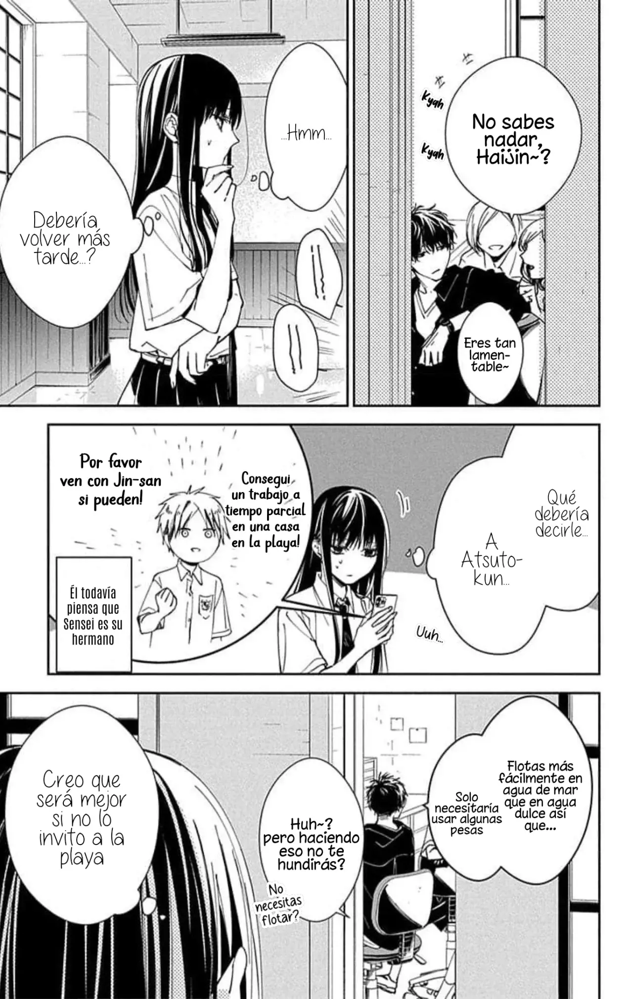 Tsuiraku JK to Haijin Kyoushi Capitulo 80 página 8
