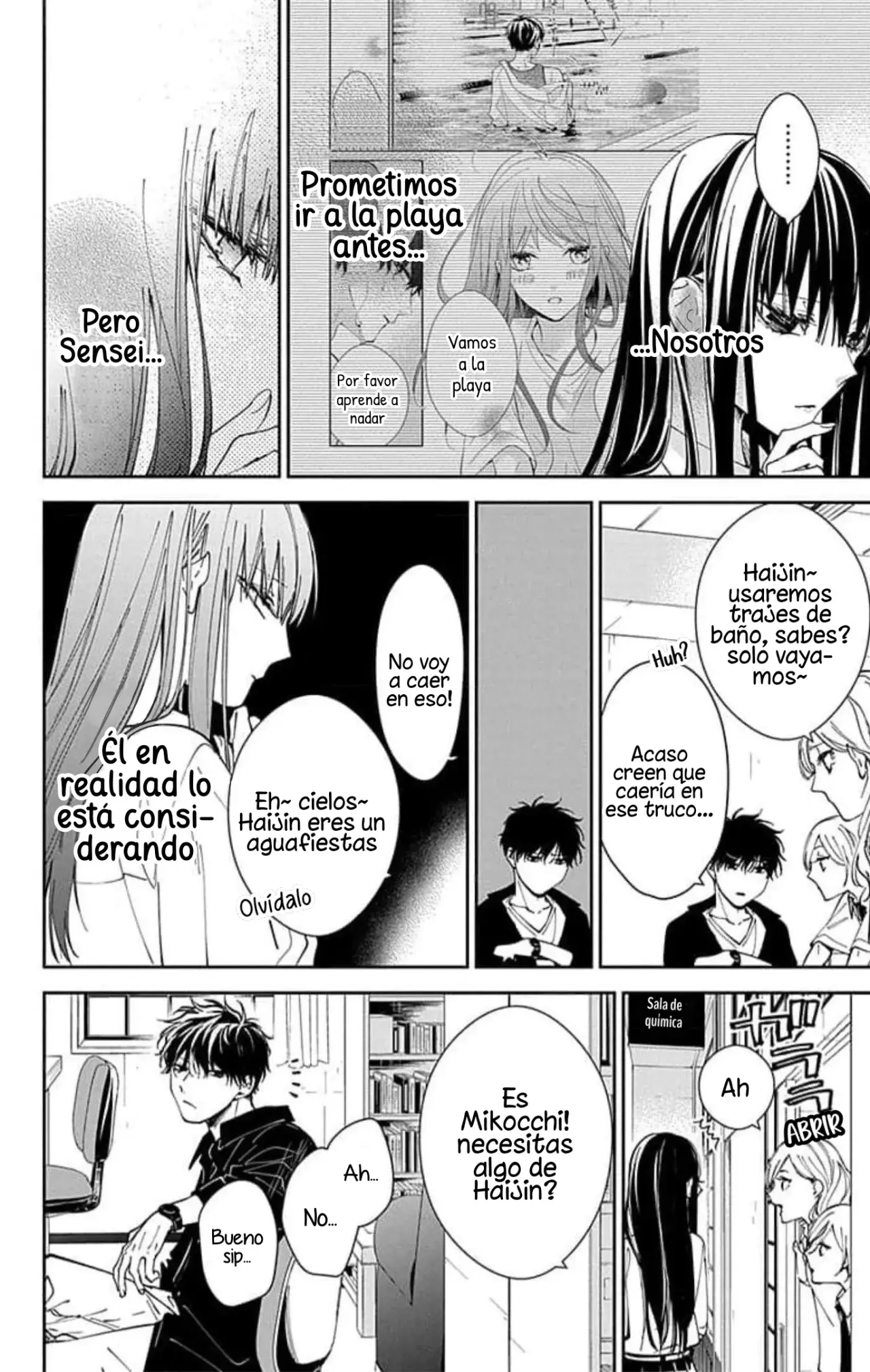Tsuiraku JK to Haijin Kyoushi Capitulo 80 página 9