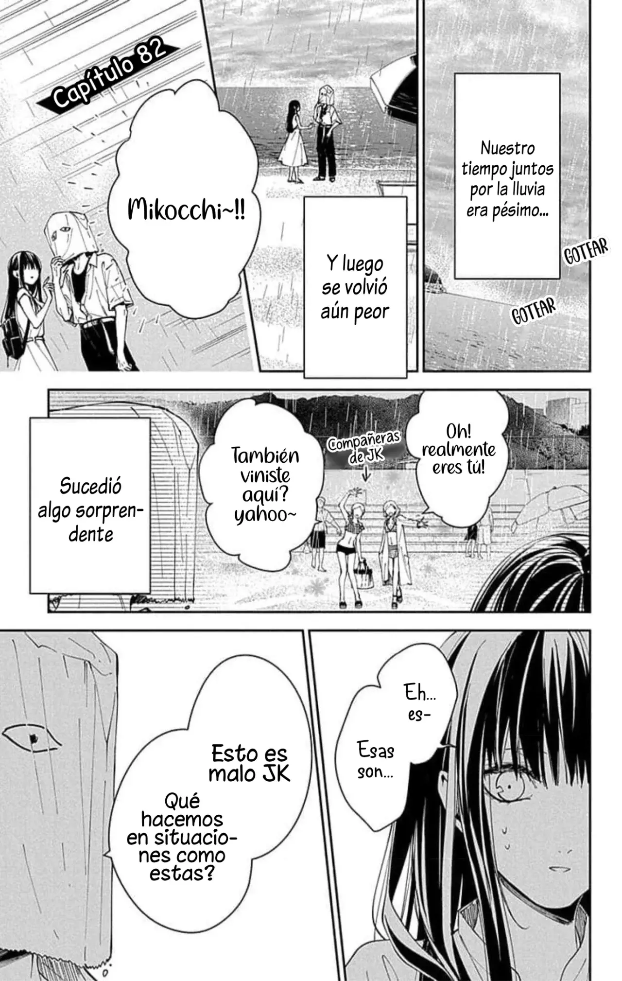 Tsuiraku JK to Haijin Kyoushi Capitulo 82 página 3