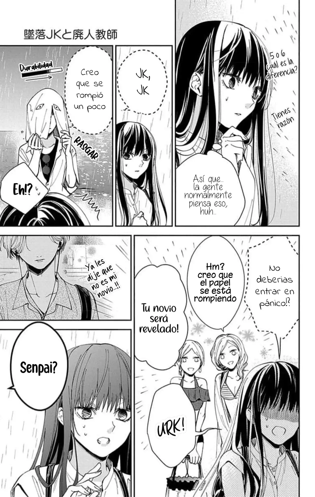 Tsuiraku JK to Haijin Kyoushi Capitulo 82 página 9