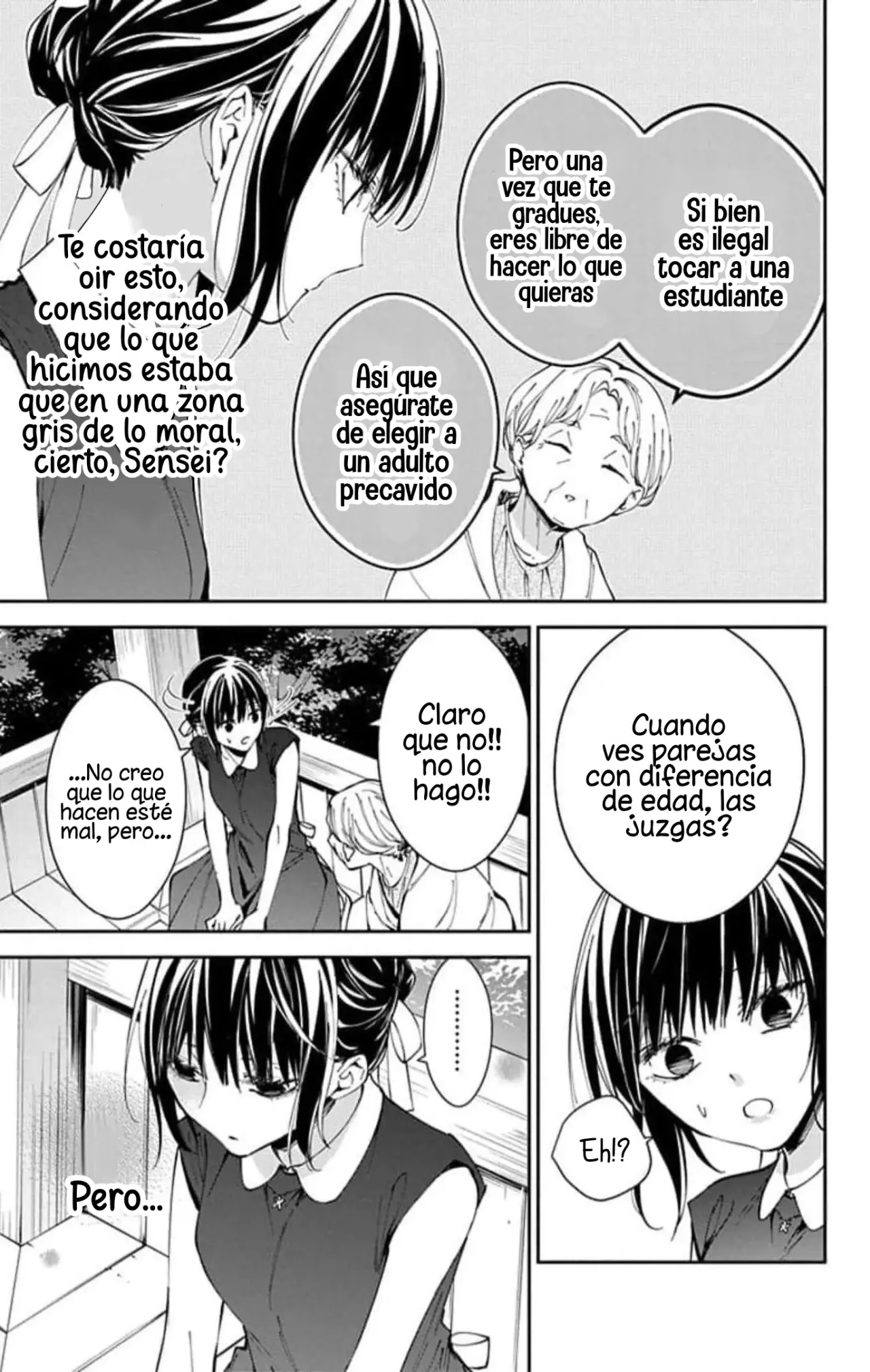 Tsuiraku JK to Haijin Kyoushi Capitulo 85 página 15