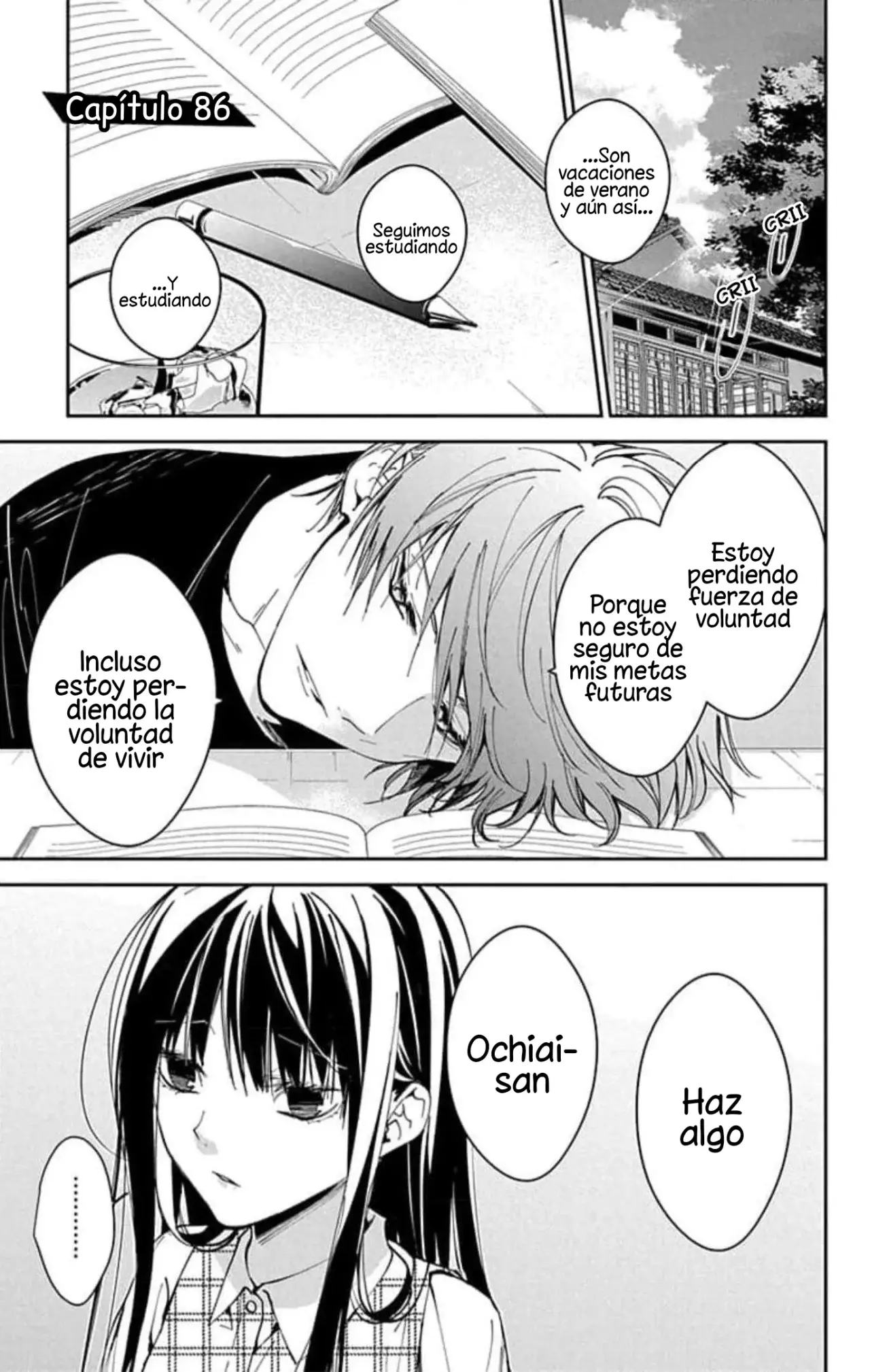 Tsuiraku JK to Haijin Kyoushi Capitulo 86 página 3