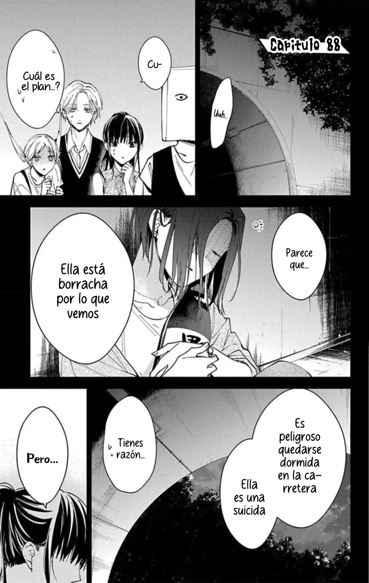 Tsuiraku JK to Haijin Kyoushi Capitulo 88 página 3