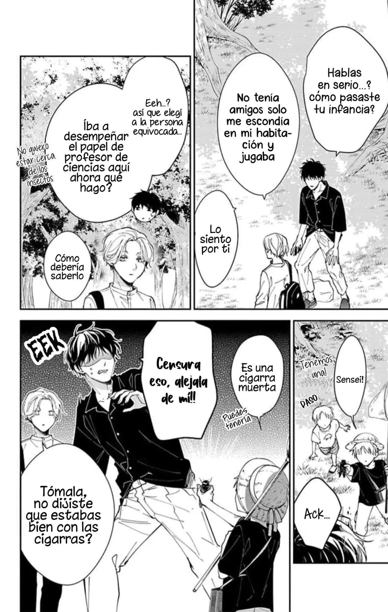 Tsuiraku JK to Haijin Kyoushi Capitulo 91 página 8