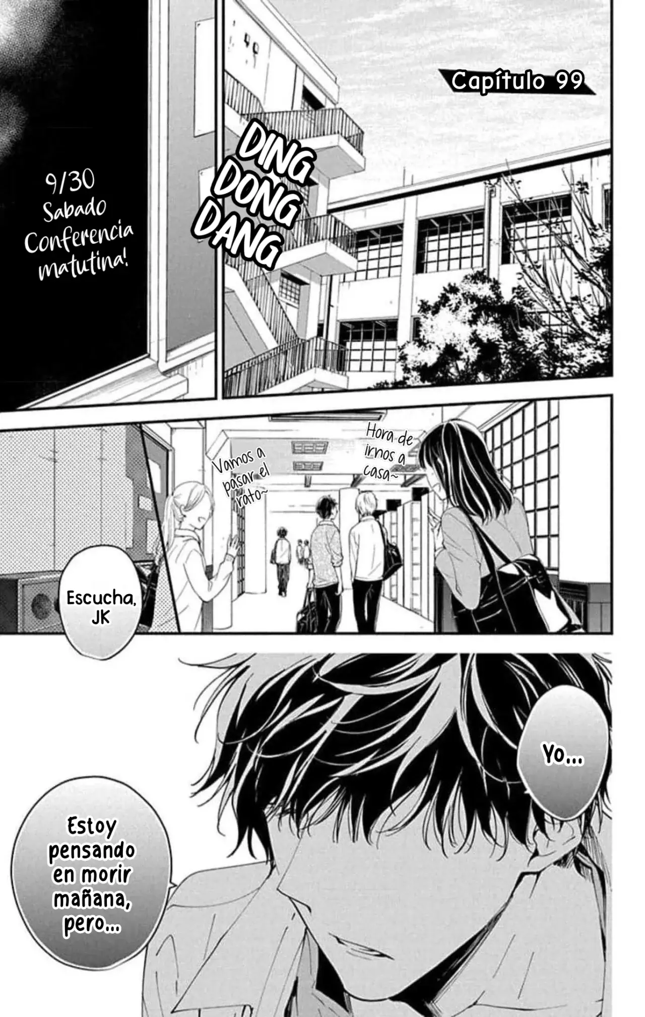 Tsuiraku JK to Haijin Kyoushi Capitulo 99 página 3