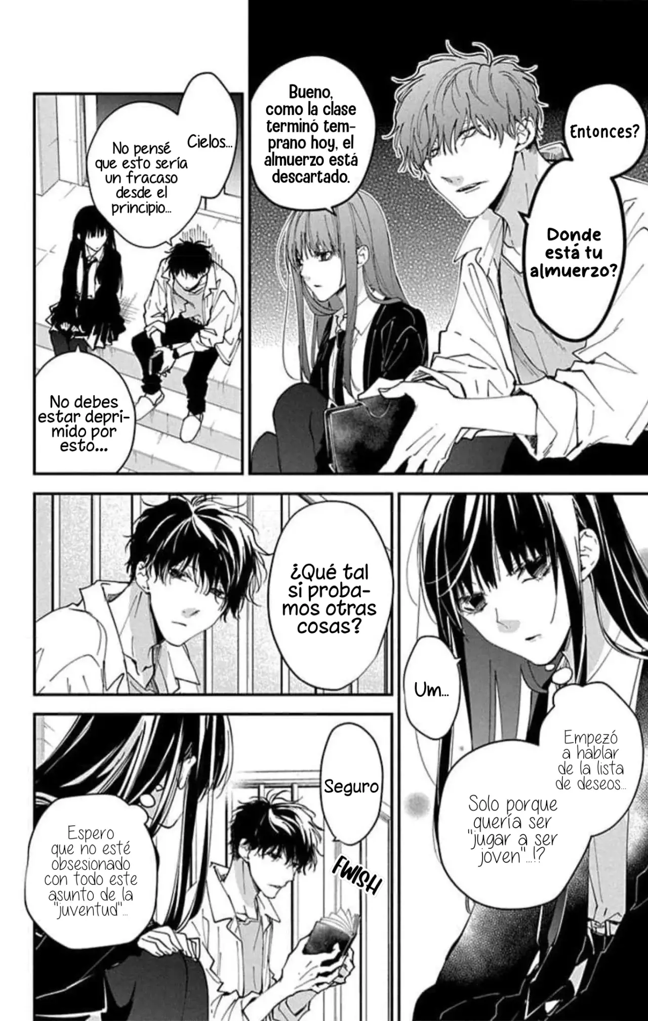 Tsuiraku JK to Haijin Kyoushi Capitulo 99 página 8