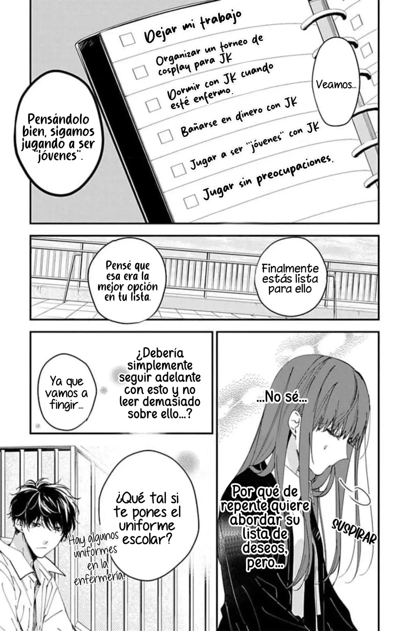 Tsuiraku JK to Haijin Kyoushi Capitulo 99 página 9
