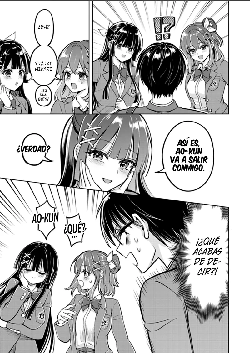 Su recompensa por salvar a la mujer caída fue la oportunidad de salir con sus hermosas hijas gemelas. Capitulo 2.1 página 4