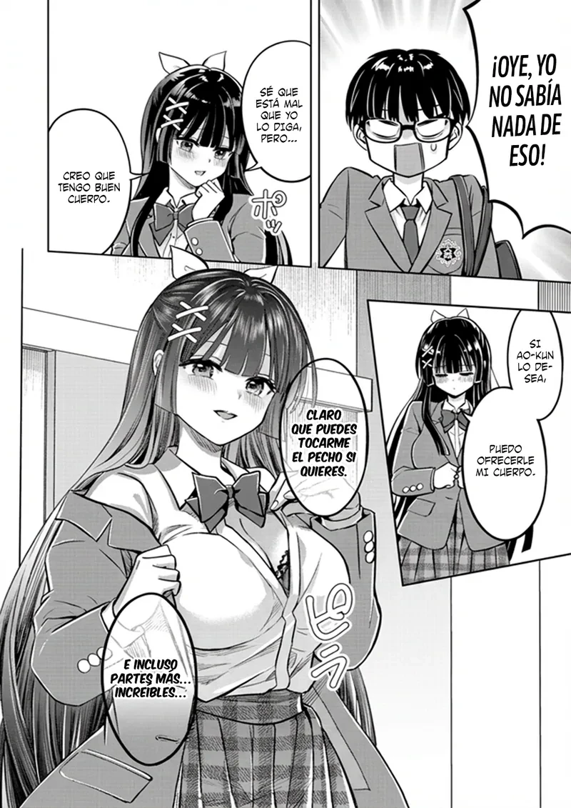 Su recompensa por salvar a la mujer caída fue la oportunidad de salir con sus hermosas hijas gemelas. Capitulo 2.1 página 5