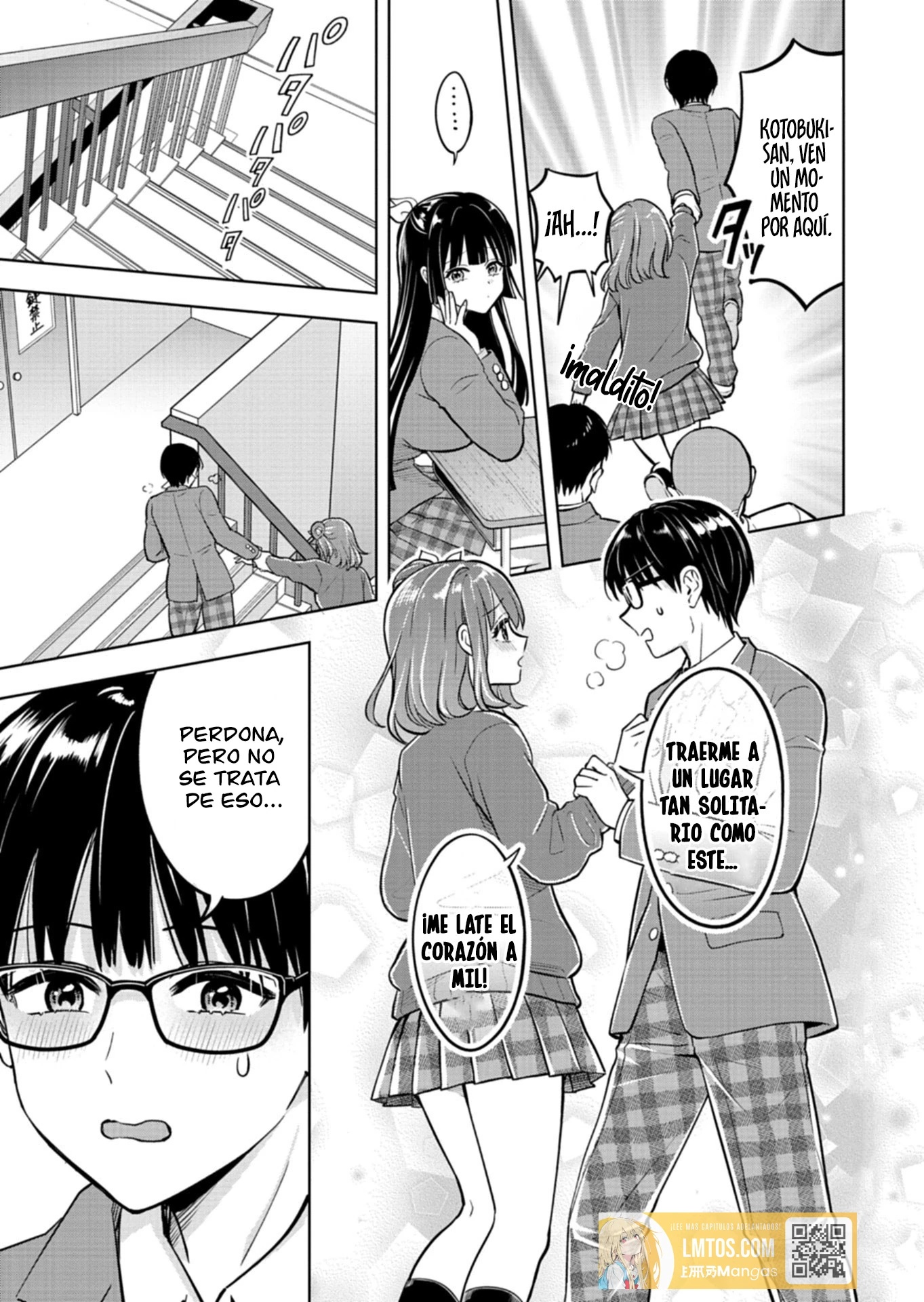 Su recompensa por salvar a la mujer caída fue la oportunidad de salir con sus hermosas hijas gemelas. Capitulo 2.2 página 2