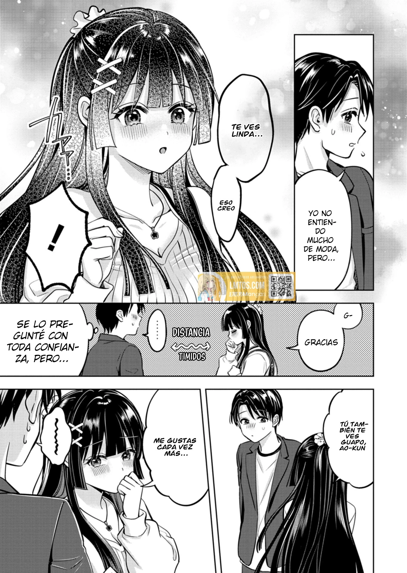 Su recompensa por salvar a la mujer caída fue la oportunidad de salir con sus hermosas hijas gemelas. Capitulo 3.1 página 6