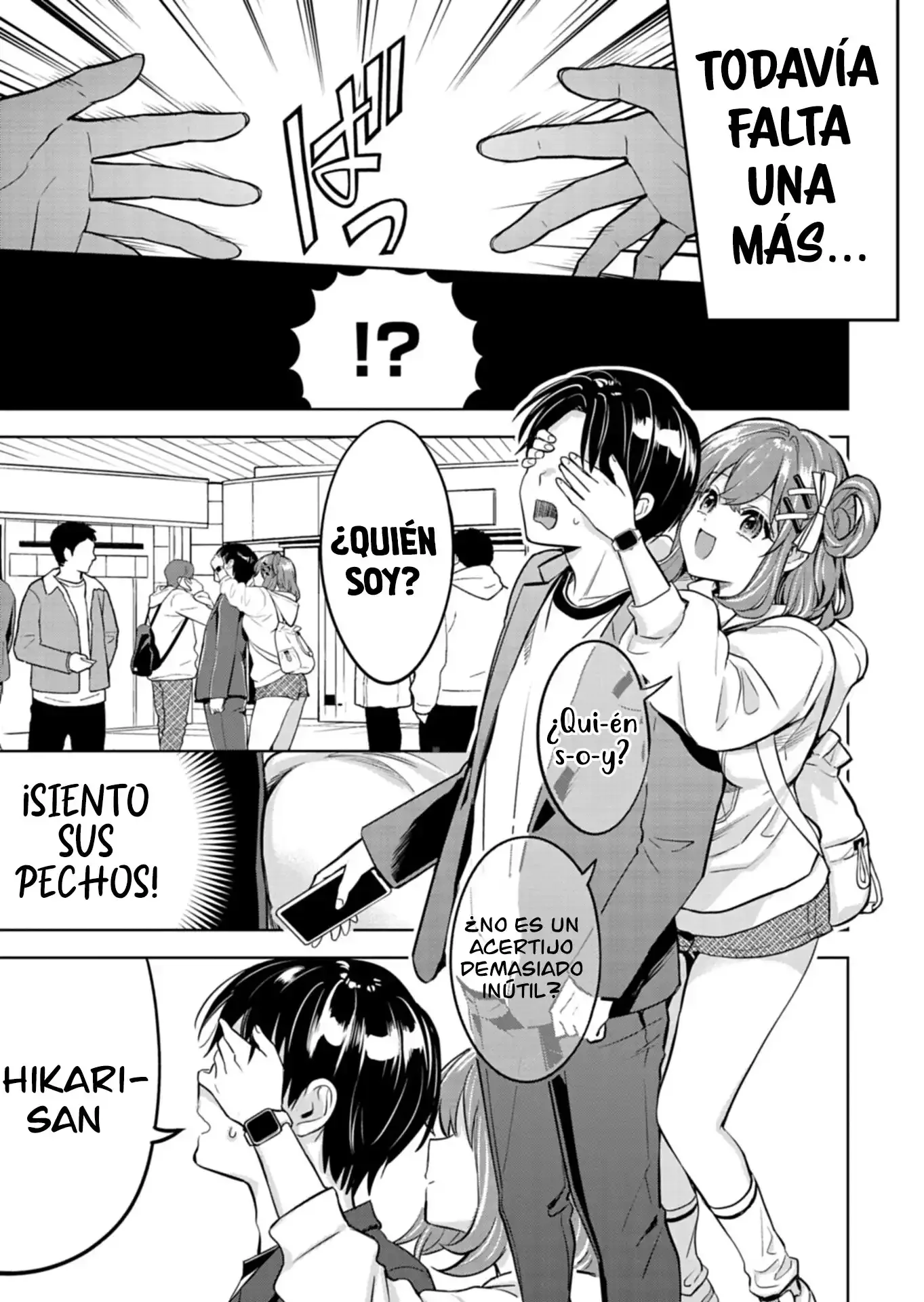 Su recompensa por salvar a la mujer caída fue la oportunidad de salir con sus hermosas hijas gemelas. Capitulo 3.2 página 12