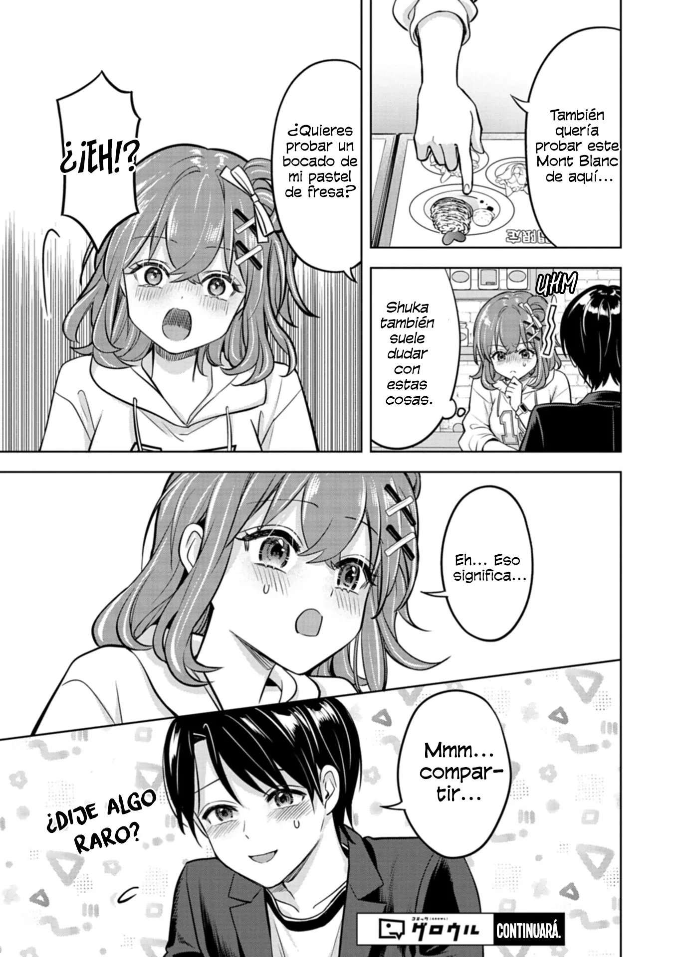Su recompensa por salvar a la mujer caída fue la oportunidad de salir con sus hermosas hijas gemelas. Capitulo 4.1 página 16