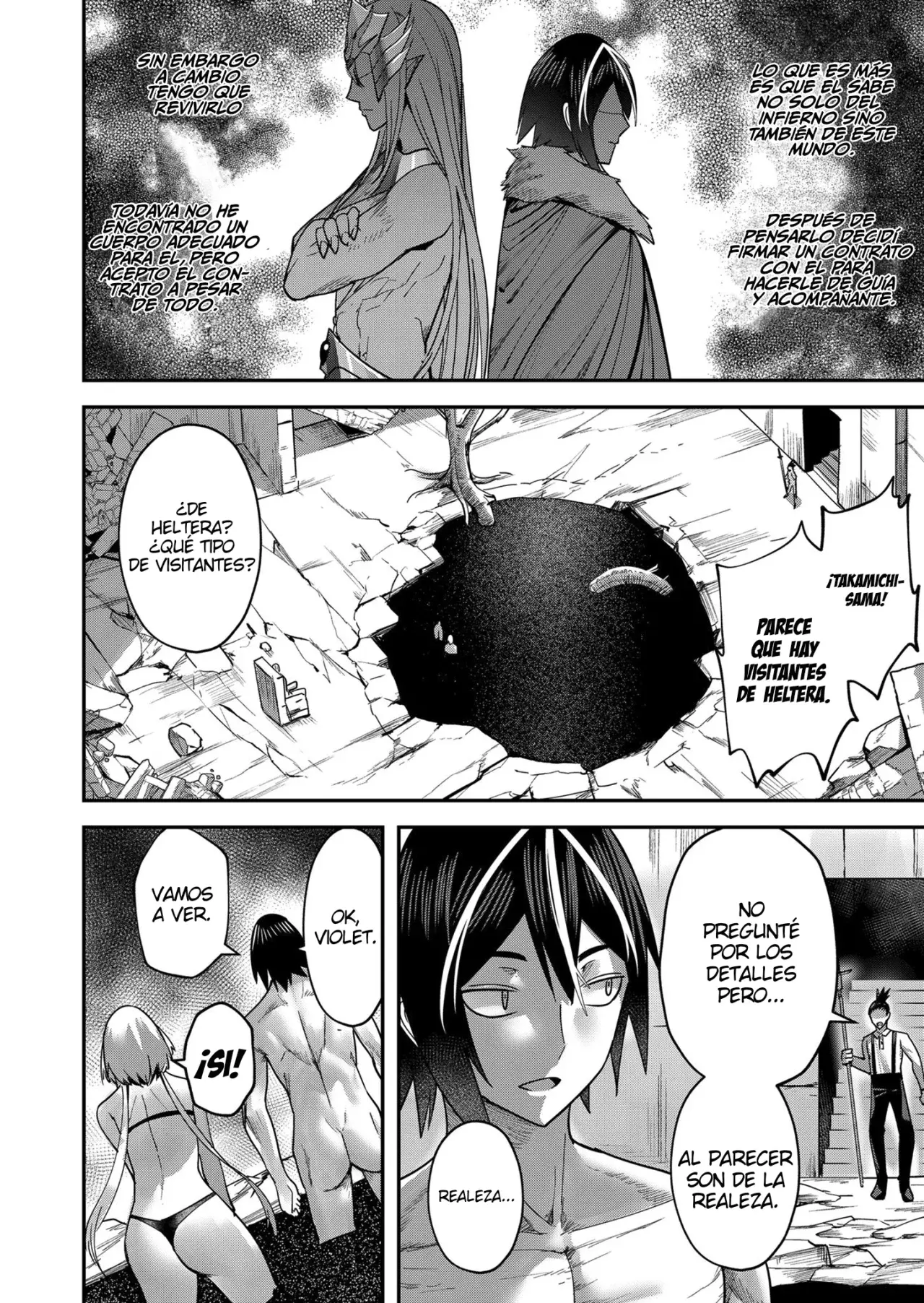 Kichiku Eiyuu Capitulo 13: | Visitante de Heltera. página 9