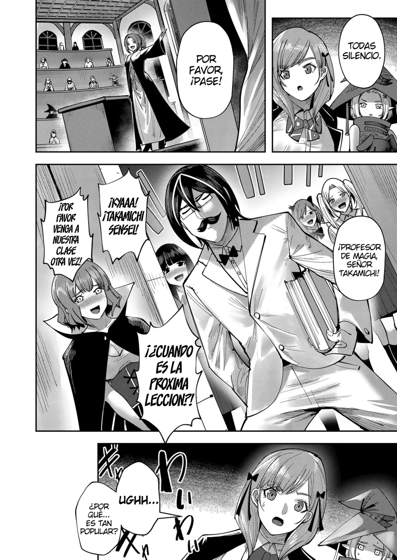 Kichiku Eiyuu Capitulo 15.5: | [BONUS] Una clase especial en la academia mágica. página 3