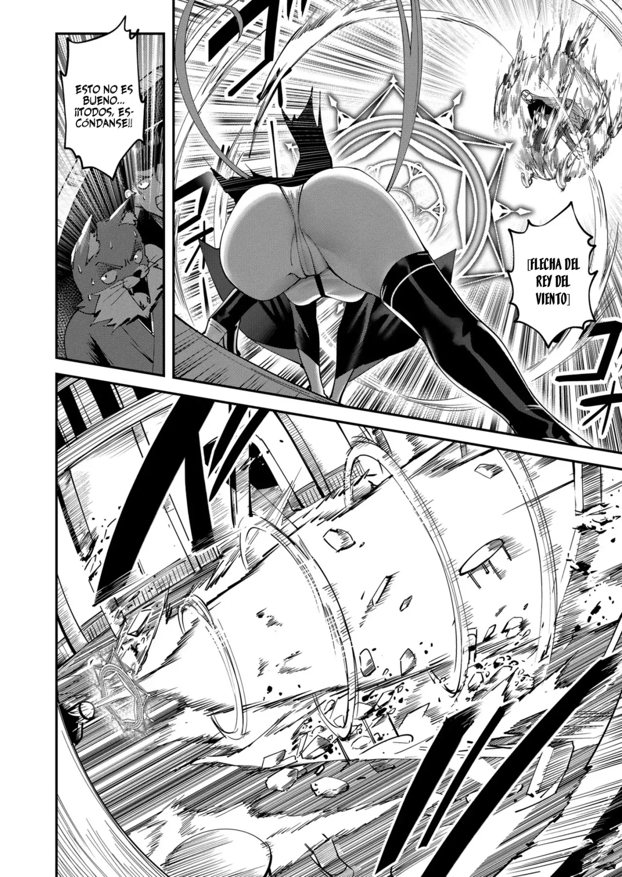 Kichiku Eiyuu Capitulo 16: La bruja de fuego de la casa del silencio yonoki página 11