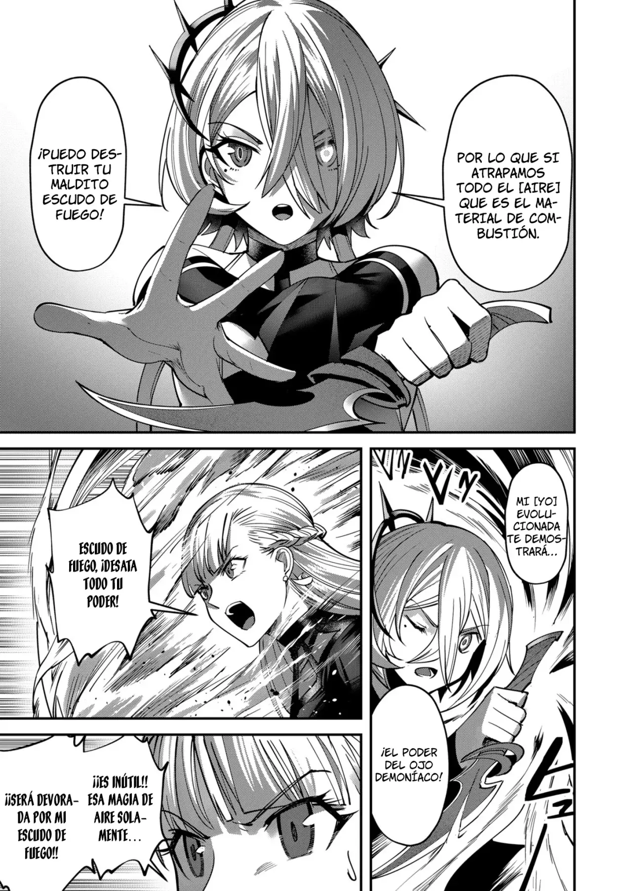 Kichiku Eiyuu Capitulo 16: La bruja de fuego de la casa del silencio yonoki página 14