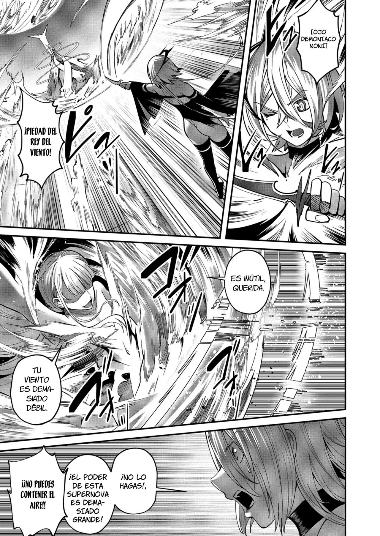 Kichiku Eiyuu Capitulo 16: La bruja de fuego de la casa del silencio yonoki página 22