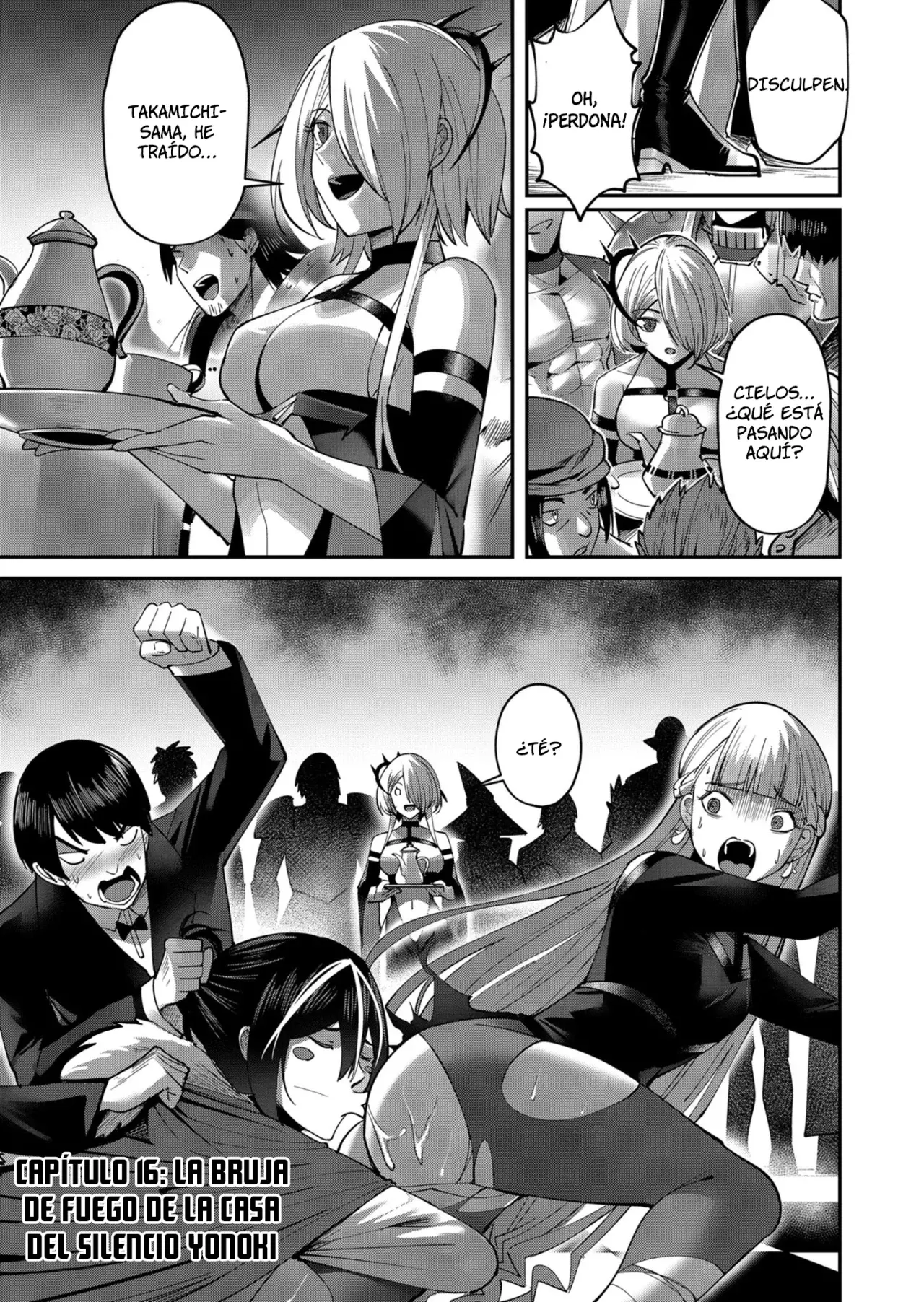 Kichiku Eiyuu Capitulo 16: La bruja de fuego de la casa del silencio yonoki página 4