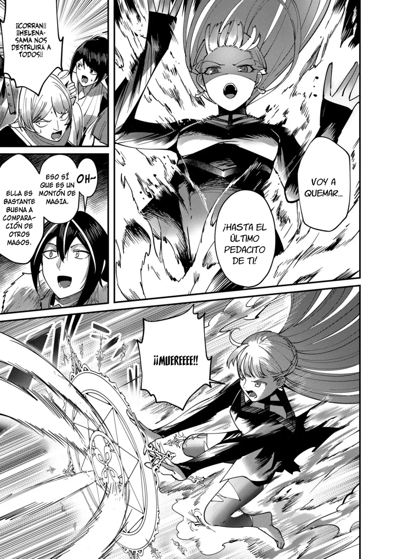 Kichiku Eiyuu Capitulo 16: La bruja de fuego de la casa del silencio yonoki página 6