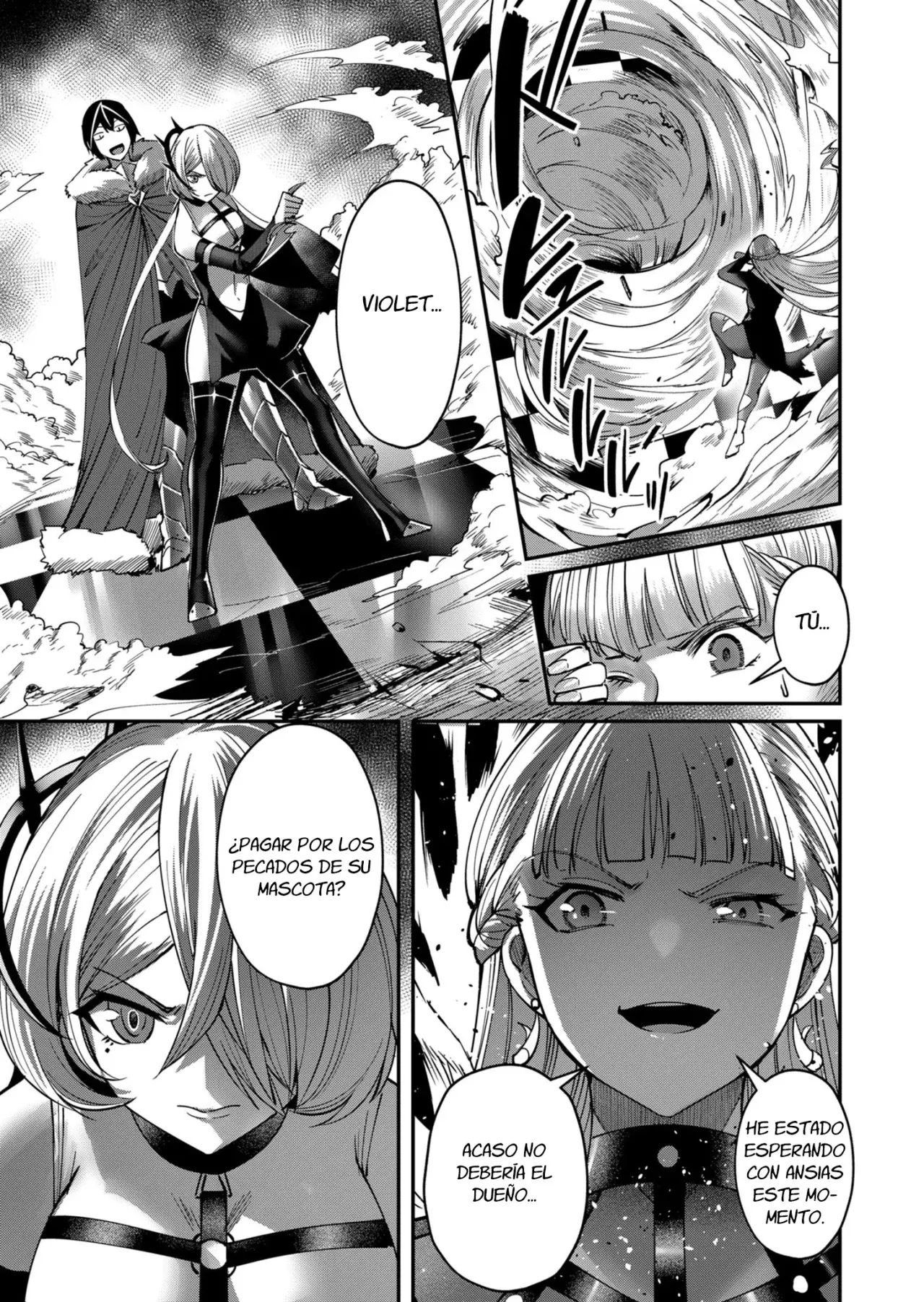 Kichiku Eiyuu Capitulo 16: La bruja de fuego de la casa del silencio yonoki página 8