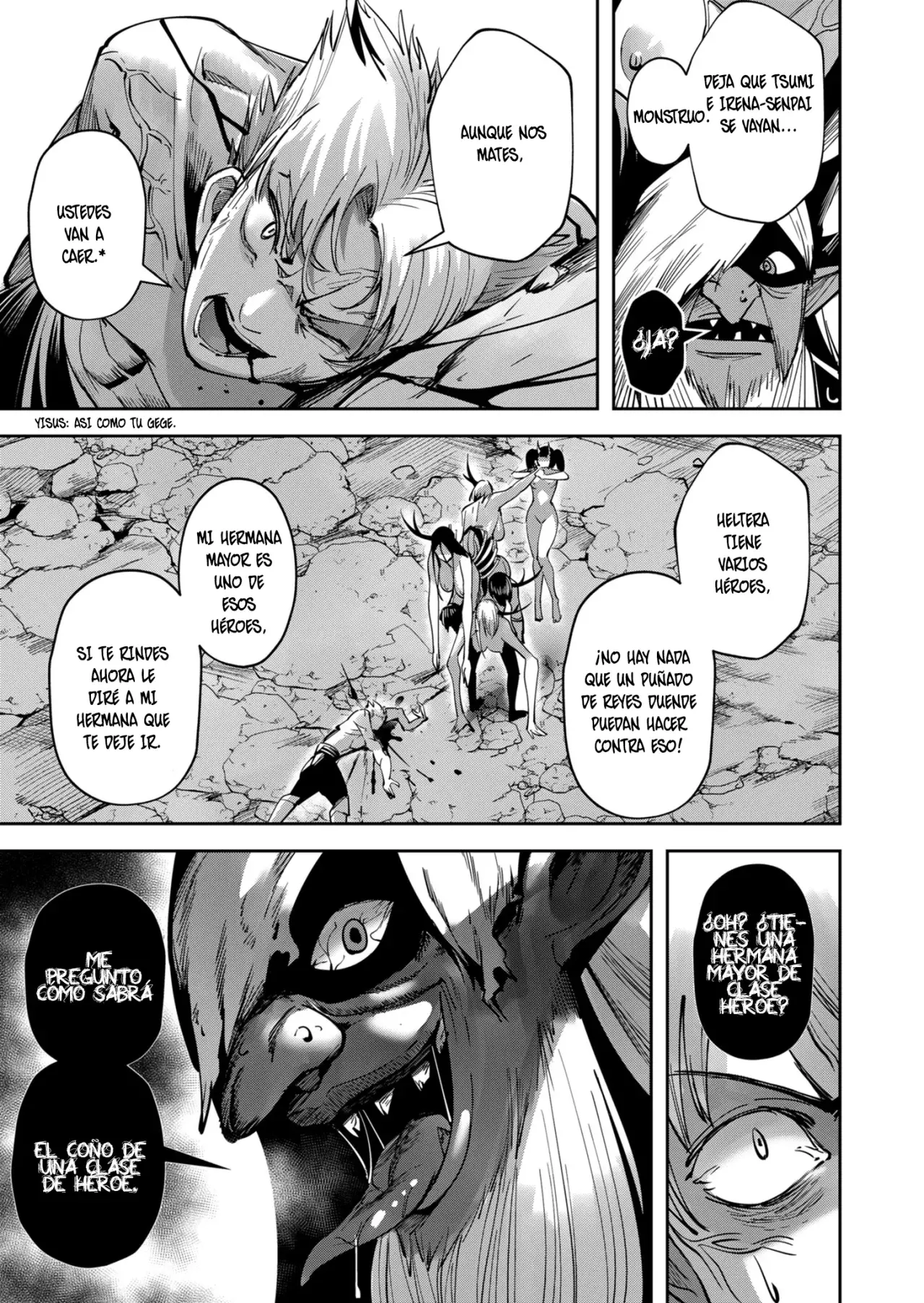 Kichiku Eiyuu Capitulo 24: Abismo de desesperación página 14