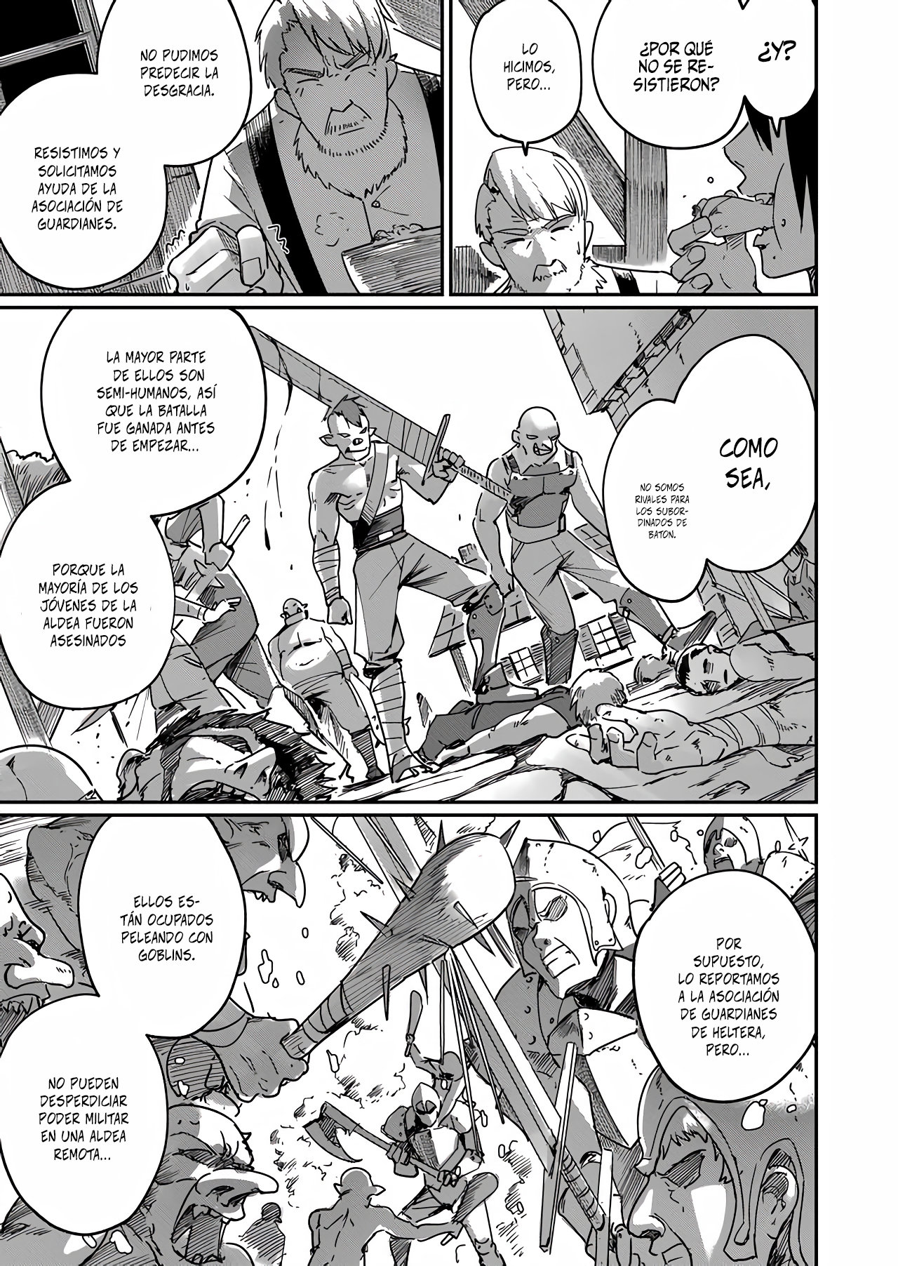 Kichiku Eiyuu Capitulo 3: La aldea más cercana página 13