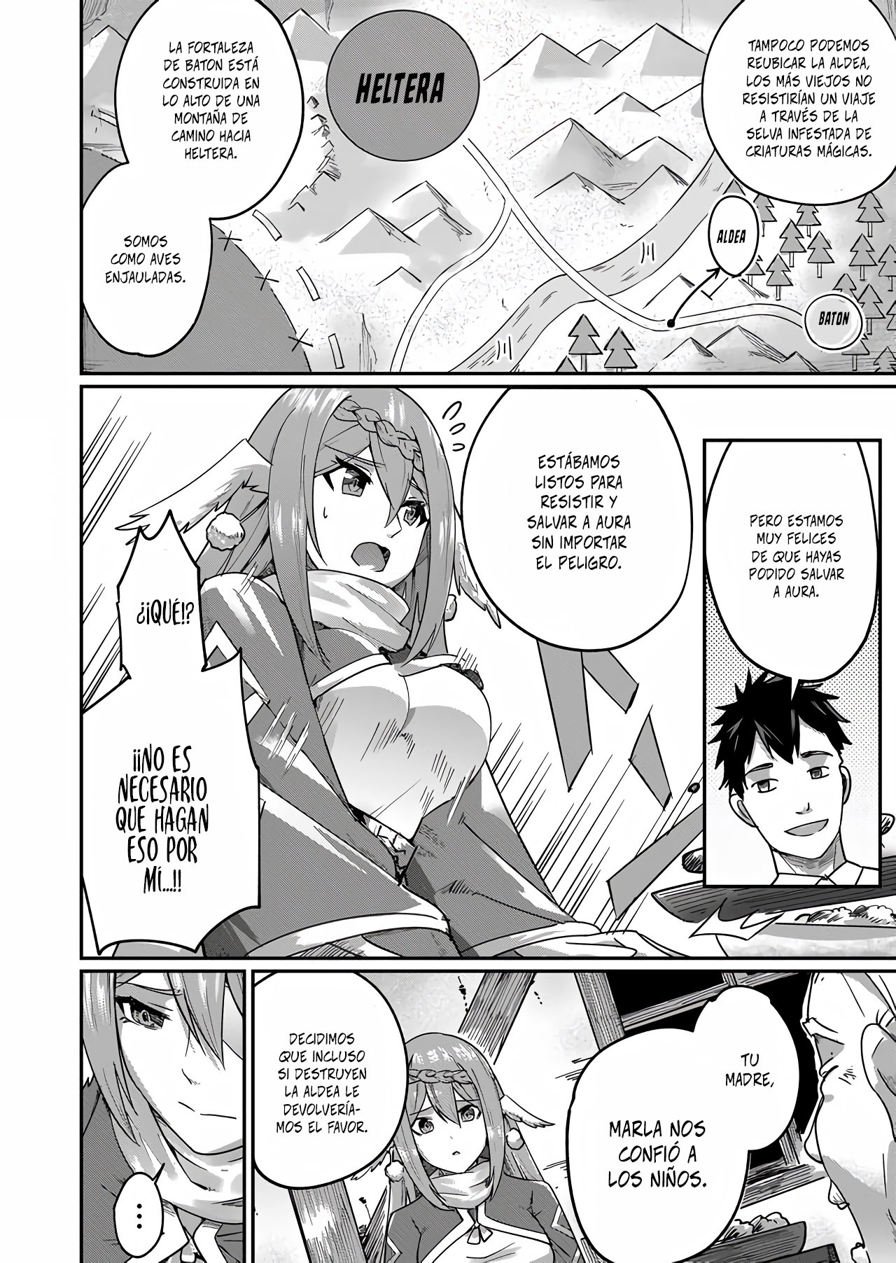 Kichiku Eiyuu Capitulo 3: La aldea más cercana página 14