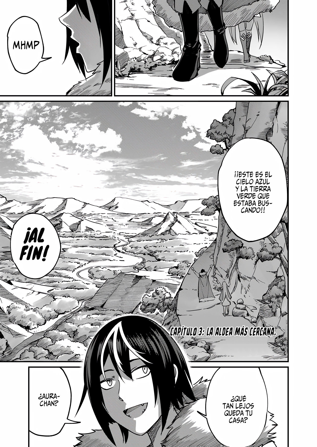 Kichiku Eiyuu Capitulo 3: La aldea más cercana página 3