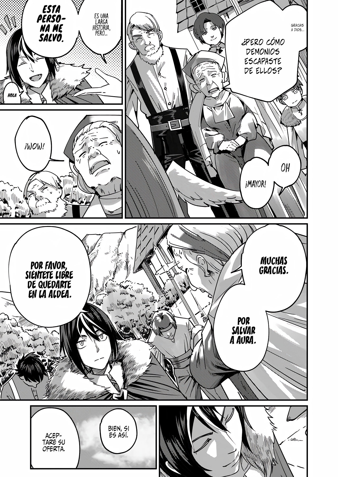 Kichiku Eiyuu Capitulo 3: La aldea más cercana página 9
